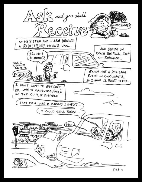 Road Trip Cartoon, p. 1/3